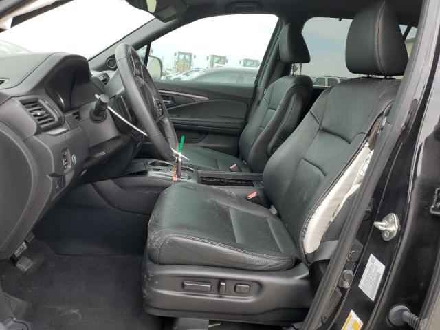 5FNYF7H54MB000021 - 2021 HONDA PASSPORT EXL BLACK photo 7