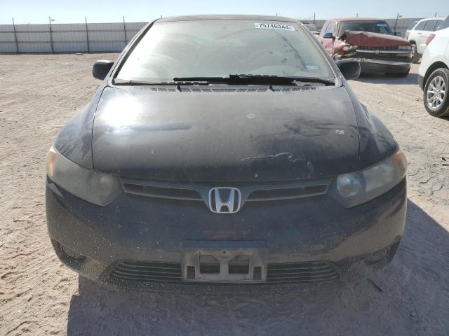 2HGFG11817H567289 - 2007 HONDA CIVIC EX BLACK photo 5