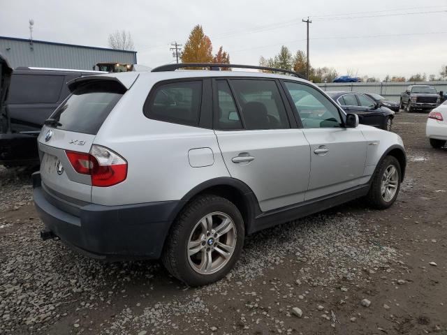 WBXPA93414WA63258 - 2004 BMW X3 3.0I SILVER photo 3