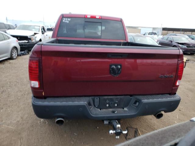 1C6RR7LT5KS749869 - 2019 RAM 1500 CLASS SLT 勃艮第红 照片 6