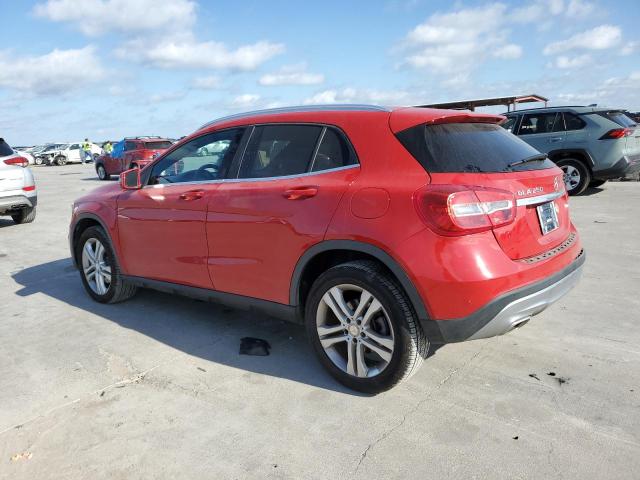 WDCTG4EB3HJ310704 - 2017 MERCEDES-BENZ GLA 250 RED photo 2