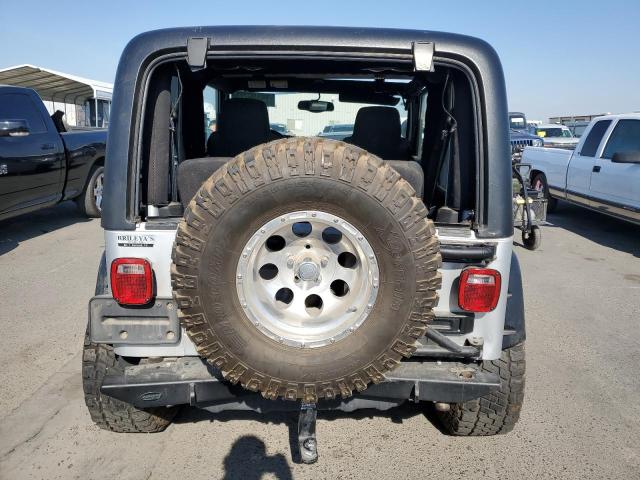 1J4FA69S44P767906 - 2004 JEEP WRANGLER / RUBICON SILVER photo 6