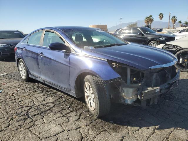 5NPEB4AC9CH354607 - 2012 HYUNDAI SONATA GLS BLUE photo 4