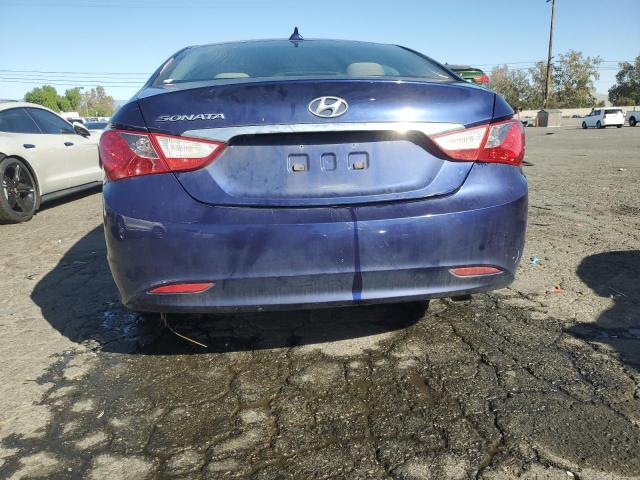 5NPEB4AC9CH354607 - 2012 HYUNDAI SONATA GLS BLUE photo 6