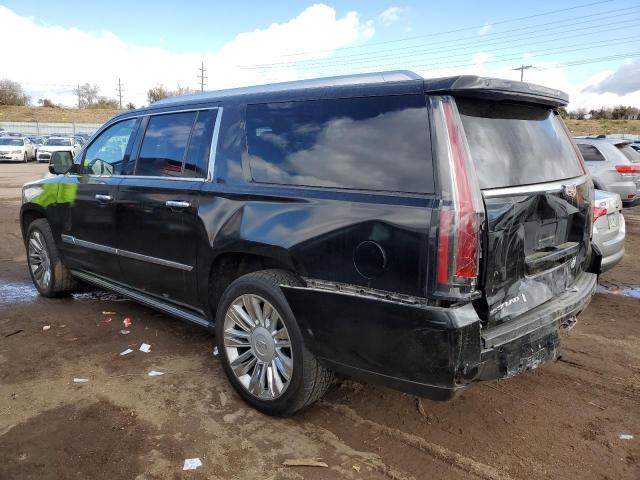 1GYS4KKJ0GR147756 - 2016 CADILLAC ESCALADE ESV PLATINUM შავი ფოტო 2