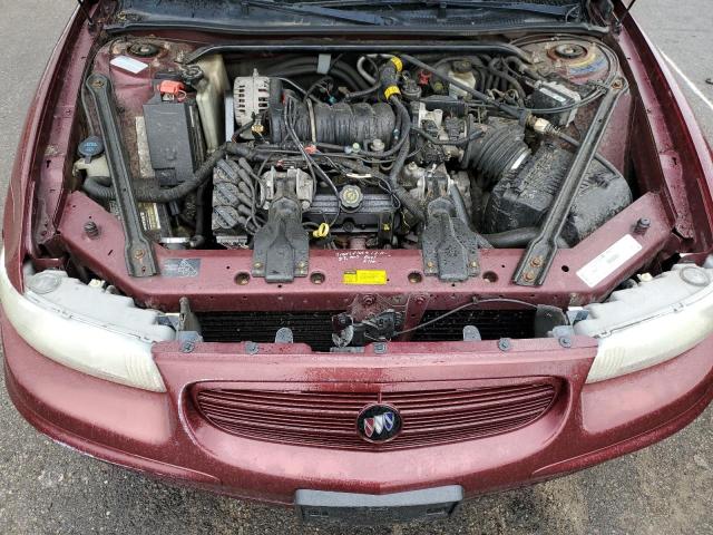 2G4WB52K111226887 - 2001 BUICK REGAL LS 勃艮第红 照片 11