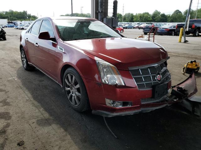 1G6DG577280151661 - 2008 CADILLAC CTS MAROON photo 1