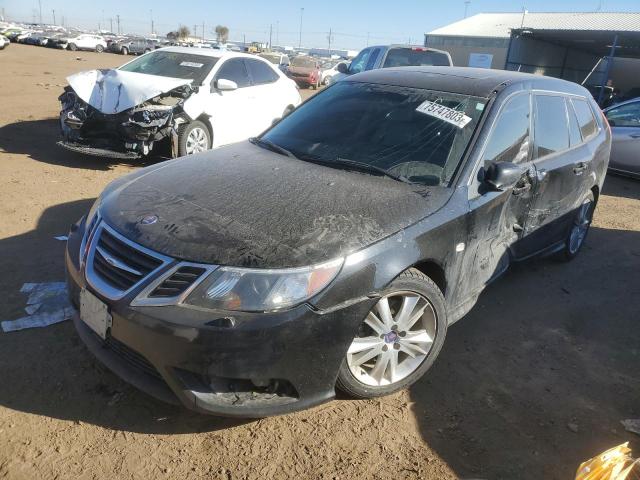 YS3FH51U381124036 - 2008 SAAB 9-3 AERO BLACK photo 1