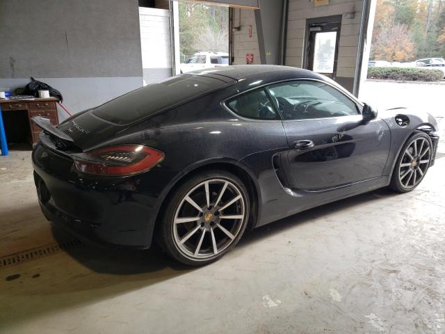 WP0AA2A82GK171333 - 2016 PORSCHE CAYMAN BLACK photo 3