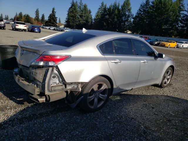 19UUA8F57DA008646 - 2013 ACURA TL TECH SILVER photo 3