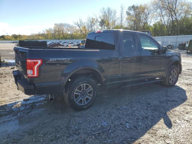 1FTEX1EP1GFB24704 - 2016 FORD F150 SUPER CAB GRAY photo 3