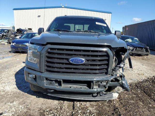 1FTEX1EP1GFB24704 - 2016 FORD F150 SUPER CAB GRAY photo 5