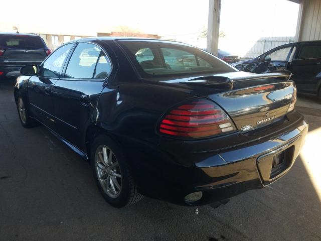 1G2NF52E54M568256 - 2004 PONTIAC GRAND AM SE1 BLACK photo 3