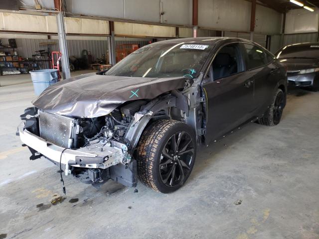 19XFC2E86KE017665 - 2019 HONDA CIVIC SPORT 灰色 照片 1