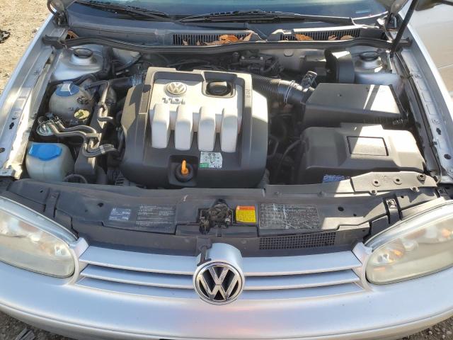 9BWGR61J444037667 - 2004 VOLKSWAGEN GOLF GLS TDI SILVER photo 11