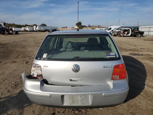 9BWGR61J444037667 - 2004 VOLKSWAGEN GOLF GLS TDI SILVER photo 6