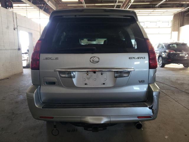 JTJBT20X670147097 - 2007 LEXUS GX 470 SILVER photo 6