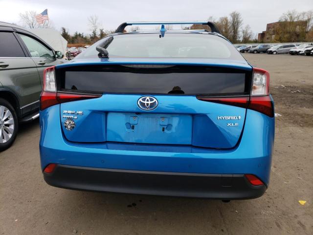 JTDL9MFU9N3038370 - 2022 TOYOTA PRIUS LE BLUE photo 6