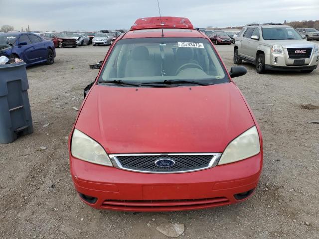 1FAFP34NX7W187631 - 2007 FORD FOCUS ZX4 RED photo 5