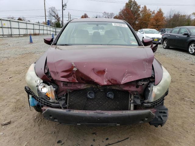 1HGCP26478A135448 - 2008 HONDA ACCORD LXP MAROON photo 5