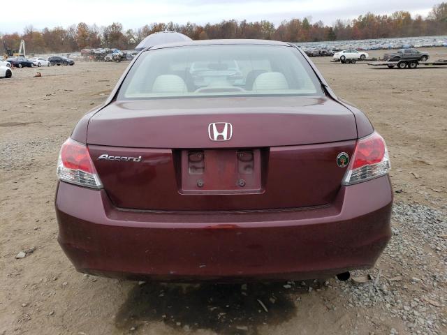 1HGCP26478A135448 - 2008 HONDA ACCORD LXP MAROON photo 6