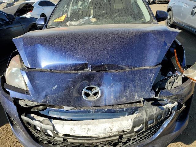 JM1BL1L73C1533554 - 2012 MAZDA 3 I BLUE photo 11