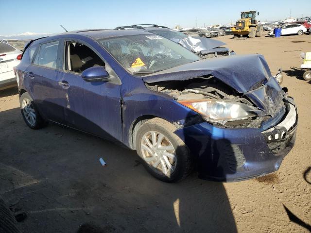 JM1BL1L73C1533554 - 2012 MAZDA 3 I BLUE photo 4