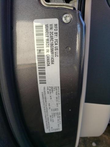 2C4RC1BG9NR114364 - 2022 CHRYSLER PACIFICA TOURING L GRAY photo 14