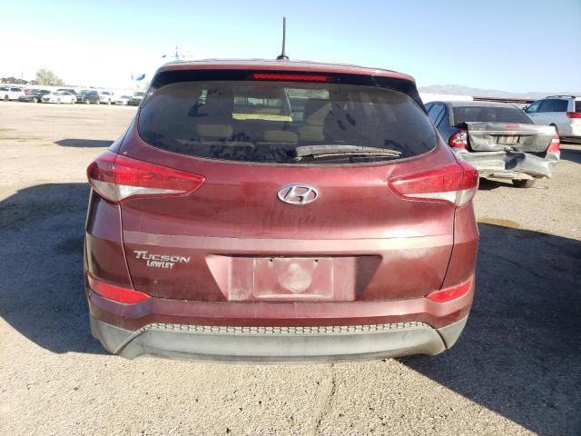 KM8J23A49GU225436 - 2016 HYUNDAI TUCSON SE BURGUNDY photo 6