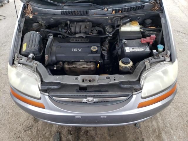 KL1TD66678B081361 - 2008 CHEVROLET AVEO BASE GRAY photo 11