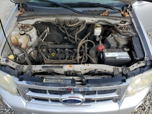 1FMCU0C74CKA60037 - 2012 FORD ESCAPE XLS SILVER photo 11