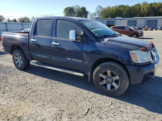 1N6BA07B67N217592 - 2007 NISSAN TITAN XE BLUE photo 4