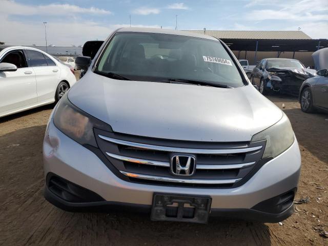 2HKRM4H35DH655426 - 2013 HONDA CR-V LX SILVER photo 5