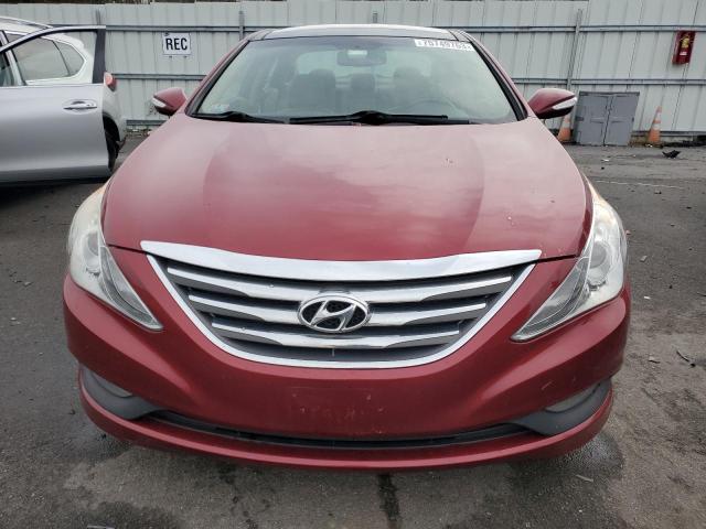 5NPEC4AC5EH845952 - 2014 HYUNDAI SONATA SE RED photo 5