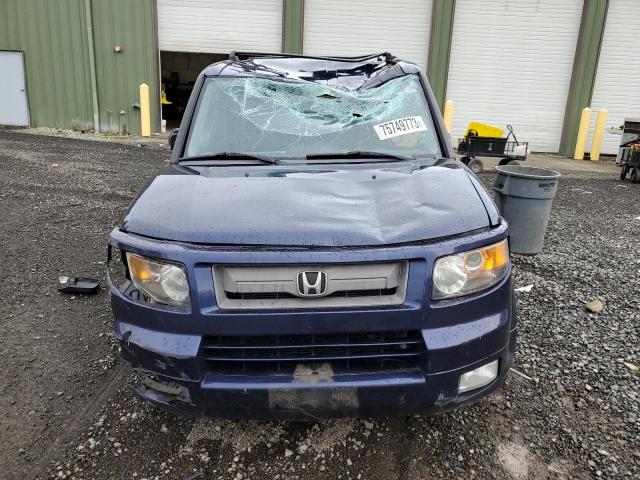 5J6YH17948L000660 - 2008 HONDA ELEMENT SC BLUE photo 5