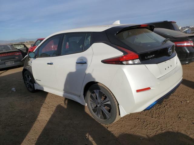 1N4AZ1CP6JC309695 - 2018 NISSAN LEAF S WHITE photo 2