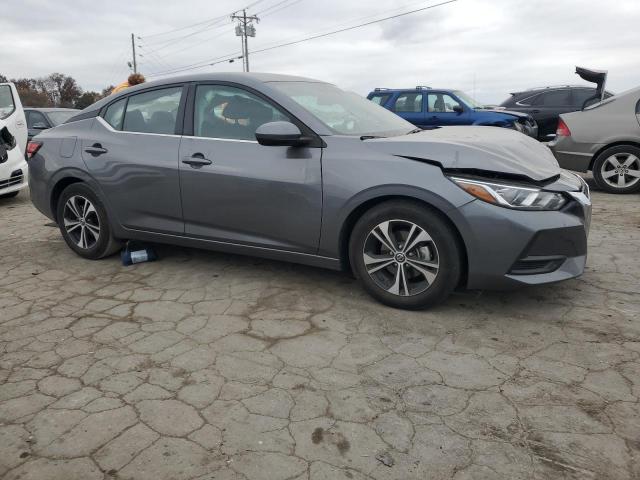 3N1AB8CV9NY308286 - 2022 NISSAN SENTRA SV GRAY photo 4