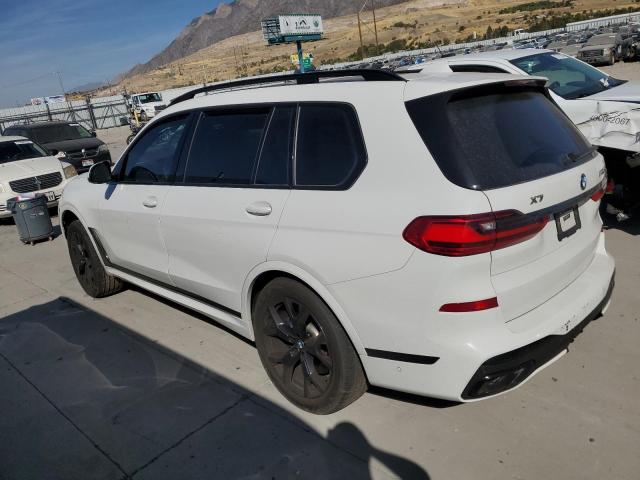 5UXCX6C09LLE35708 - 2020 BMW X7 M50I WHITE photo 2