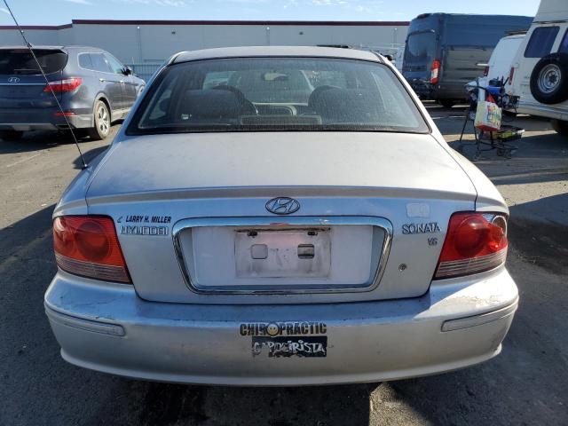 KMHWF25H35A206056 - 2005 HYUNDAI SONATA GL SILVER photo 6