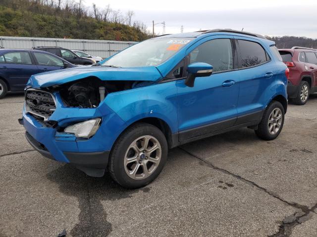 MAJ6P1UL6JC184513 - 2018 FORD ECOSPORT SE BLUE photo 1
