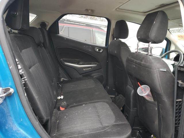MAJ6P1UL6JC184513 - 2018 FORD ECOSPORT SE BLUE photo 11