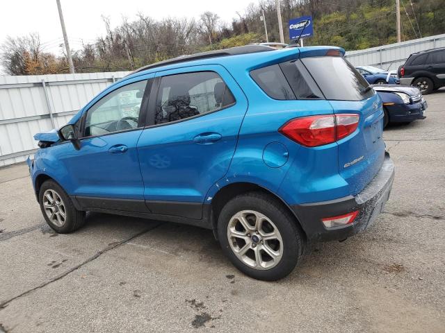 MAJ6P1UL6JC184513 - 2018 FORD ECOSPORT SE BLUE photo 2