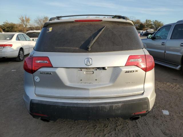 2HNYD287X9H501498 - 2009 ACURA MDX SPORT SILVER photo 6