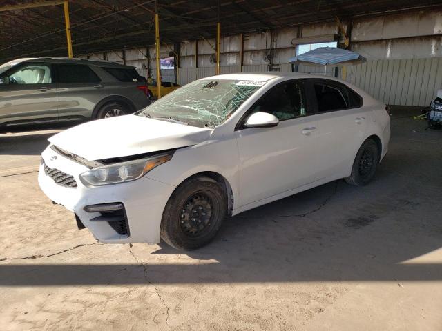 3KPF24AD3KE034702 - 2019 KIA FORTE FE WHITE photo 1