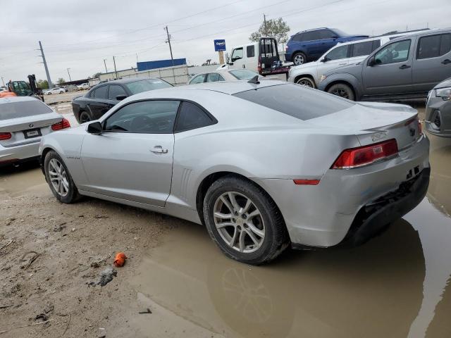 2G1FB1E37E9287386 - 2014 CHEVROLET CAMARO LT SILVER photo 2