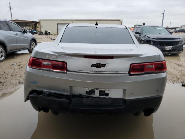 2G1FB1E37E9287386 - 2014 CHEVROLET CAMARO LT SILVER photo 6