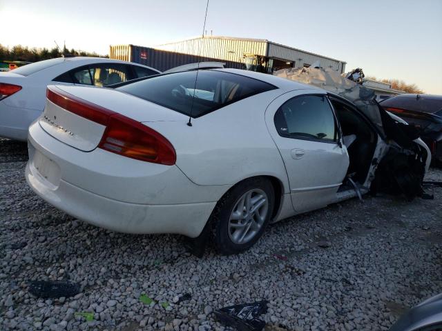 2B3HD46R11H637093 - 2001 DODGE INTREPID SE WHITE photo 3