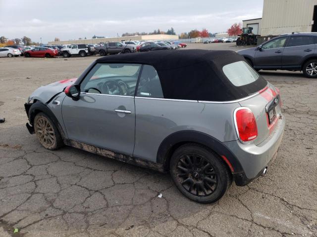 WMWWG5C50J3D01281 - 2018 MINI COOPER GRAY photo 2