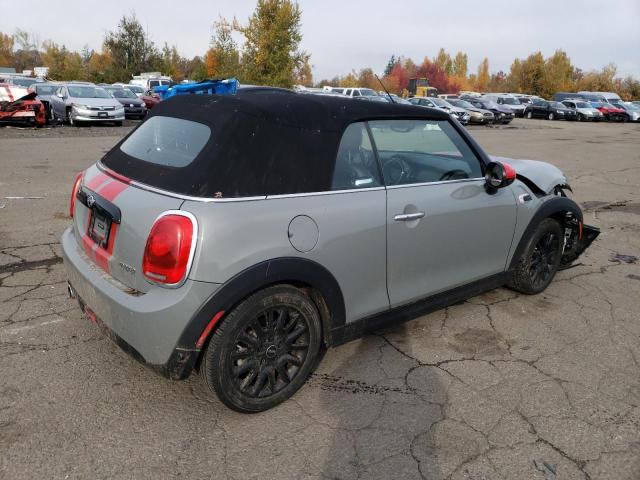 WMWWG5C50J3D01281 - 2018 MINI COOPER GRAY photo 3