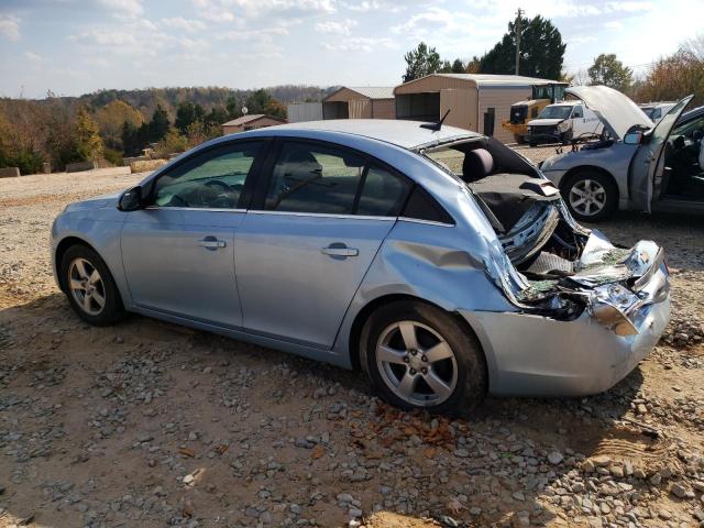 1G1PF5SC1C7115230 - 2012 CHEVROLET CRUZE LT BLUE photo 2